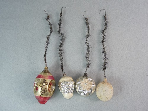Alt christbaumschmuck - christbaumschmuck, 4x