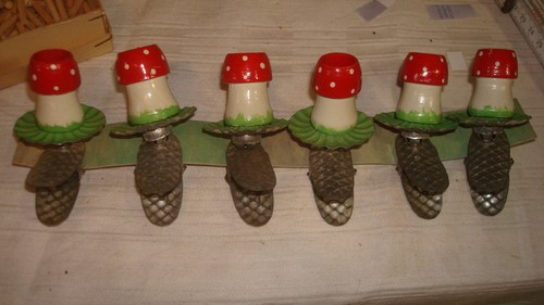 Alte christbaumschmuck - 6x,